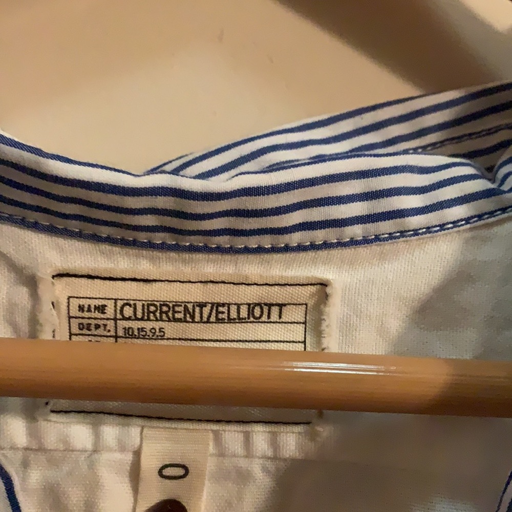 Current Elliot 2 Tone Button Down! - image 4